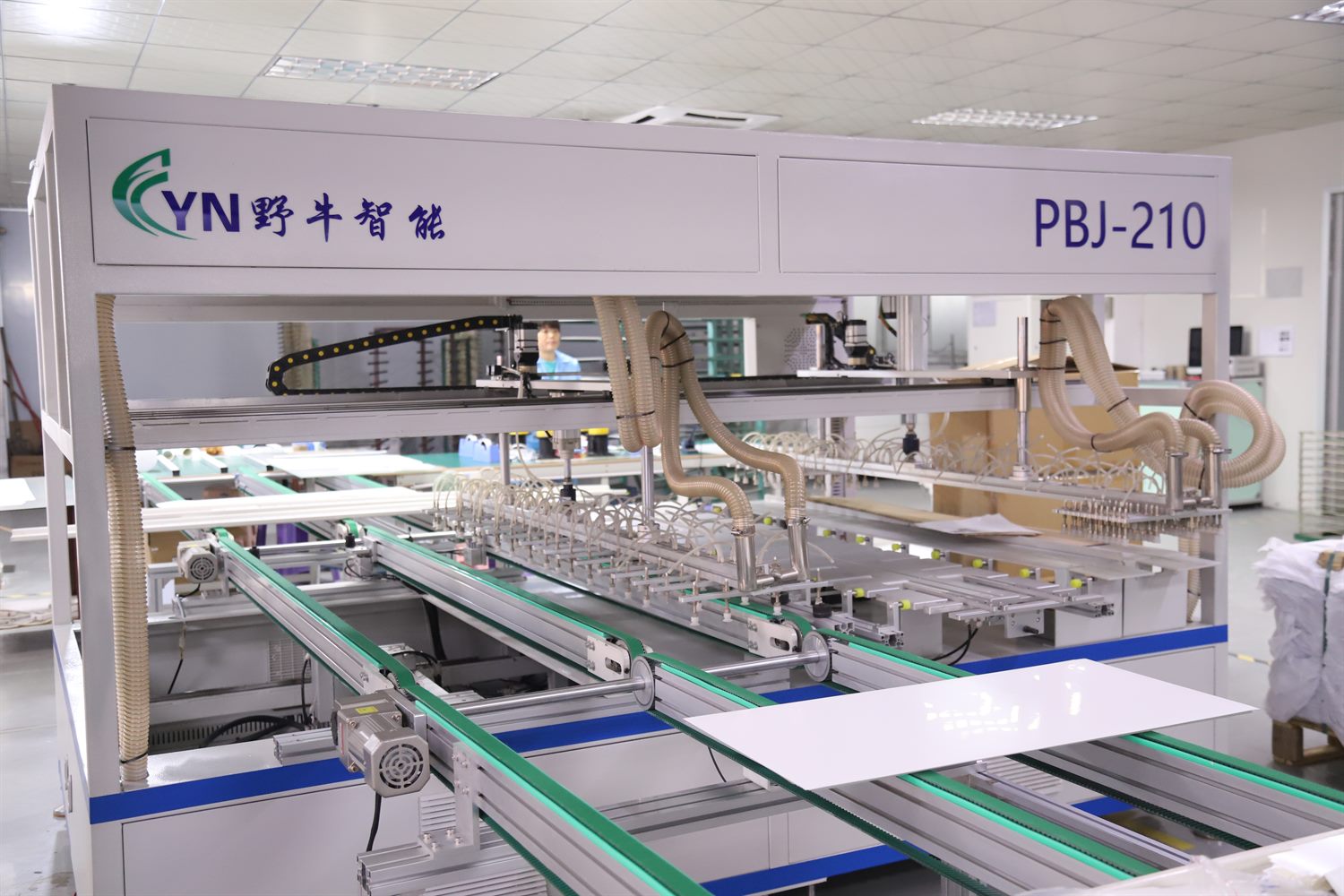 Solar panel lamination production line
